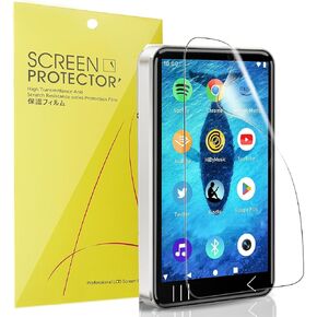 Compatible for HIFI WALKER G7 MP3 Player Screen Protector, [6 Pack] Full Coverage TPU Clear Film Compatible for HIFI WALKER G7 4 Inches MP3 Player (6 Pack)