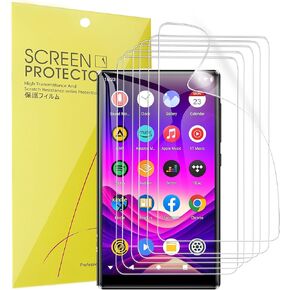 Compatible for MECHEN H11 MP3 Player Screen Protector, [6 Pack] Full Coverage TPU Clear Film Compatible for MECHEN H11 5" Full Touch Screen MP3 Player (6 Pack)