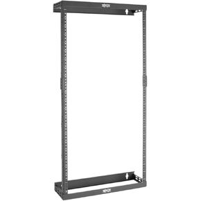 Tripp Lite 12U Wall Mount 2-Post Open Frame Rack, Heavy Duty Network Equipment Rack, Switch Depth, 18" Deep (SRWO12UHD),Black