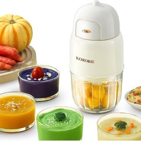 Baby Food Maker - Baby Food Blender Baby Food Processor for Baby Food, Fruit, Vegatable, Meat, Baby Food Puree Maker Make Fresh and Nutritious Meals for Your Little One (White)