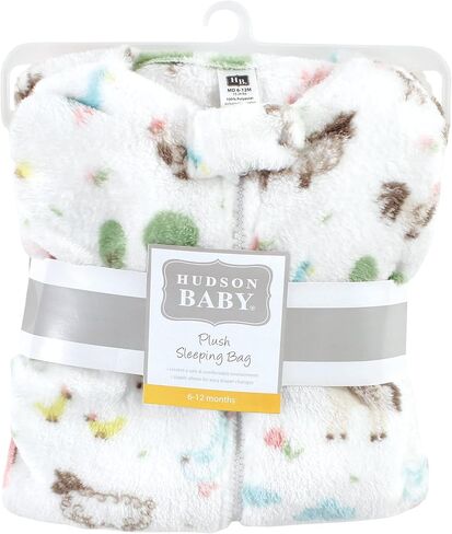 Hudson Baby Unisex BabyPlush Sleeping Bag, Sack, Blanket in Saudi Arabia