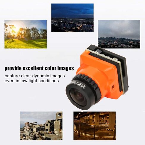 كاميرا SUNGOOYUE FPV، معدن بلاستيكي عالي الوضوح 1500TVL 2.1 ملم عدسة OSD لطائرة FPV Quadcopter Drone in Saudi Arabia