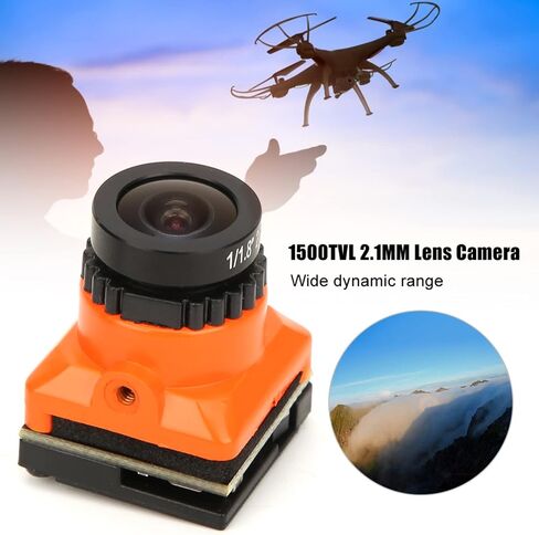 كاميرا SUNGOOYUE FPV، معدن بلاستيكي عالي الوضوح 1500TVL 2.1 ملم عدسة OSD لطائرة FPV Quadcopter Drone in Saudi Arabia