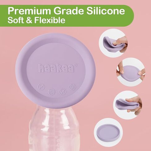 haakaa Lid Manual Breast Pump Silicone Cap Fit All Haakaa Breast Pumps 1 pc in Saudi Arabia
