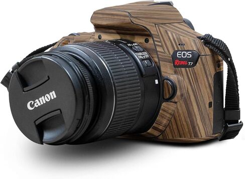 Carbon Fiber Skin Compatible with Canon EOS Rebel T7 Camera - Mono Camo - Premium 3M Vinyl Protective Wrap Decal Cover - Easy to Apply | Crafted in The USA by MightySkins in Saudi Arabia
