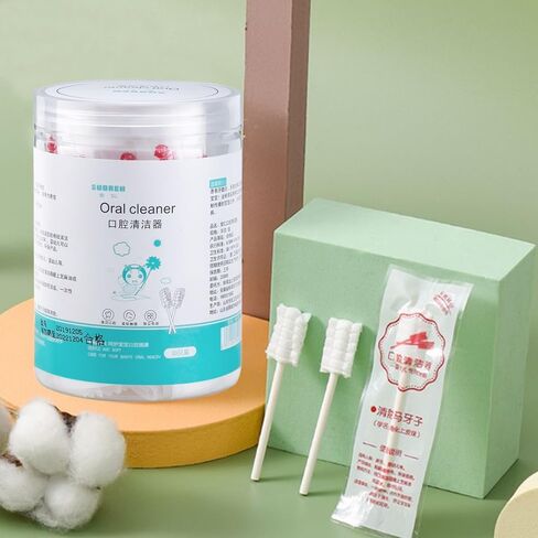 Baby Toothbrush, Baby Tongue Cleaner, Newborn Toothbrush,Baby Tongue Cleaner, Disposable Tongue and Gum Cleaner, Infant Oral Care and Cleaning for 0-36 Month Baby, 40 Count. in Kuwait