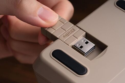 8BitDo Retro 18 Mechanical Numpad, Supports Calculator Mode, Bluetooth/2.4G/USB-C Numpad for Windows and Android - Xbox Edition in Kuwait