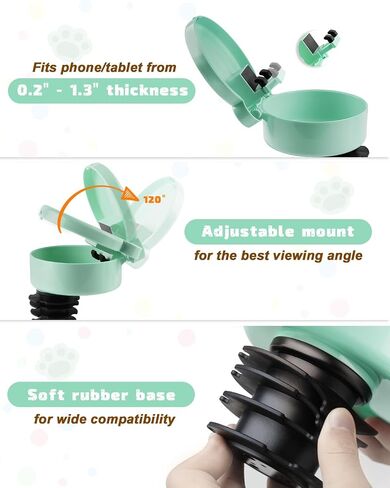 Kid Car Seat Tray with Bear Lid Adjustable Tablet Phone Holder for Family Travel, Car Seat Organizer Accessories Cup Holder Snack Tray, Roadtrip Essentials (Pink) in Saudi Arabia