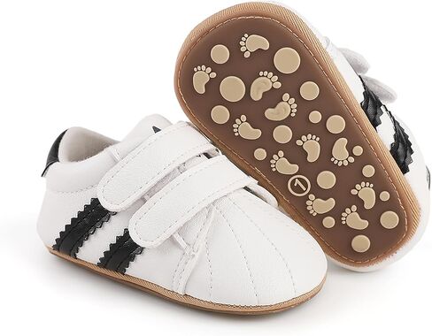 Baby Boys Girls Shoes Infant Sneakers First Walking Shoes Boys Girls Infant Sneakers Crib Shoes Breathable Lightweight Slip On Shoes in Saudi Arabia