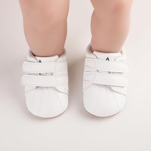 Baby Boys Girls Shoes Infant Sneakers First Walking Shoes Boys Girls Infant Sneakers Crib Shoes Breathable Lightweight Slip On Shoes in Saudi Arabia
