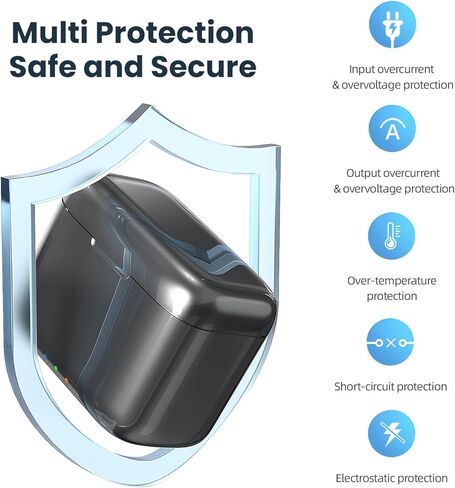 قطعتان من البطاريات المتوافقة مع محطة شحن سريعة لبطارية Insta360 x4 ومحطة شحن 360x4 لملحقات Insta 360x4 مع فتحات بطاقة Misro SD (متضمنة بطاريات X4 2500 مللي أمبير في الساعة) in Kuwait