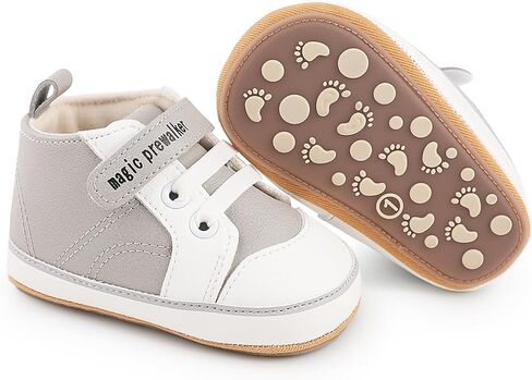 Baby Boys Girls Shoes Infant Sneakers First Walking Shoes Boys Girls Infant Sneakers Crib Shoes Breathable Lightweight Slip On Shoes in Saudi Arabia