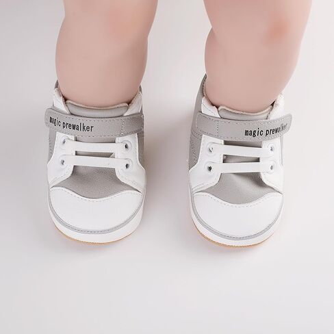 Baby Boys Girls Shoes Infant Sneakers First Walking Shoes Boys Girls Infant Sneakers Crib Shoes Breathable Lightweight Slip On Shoes in Saudi Arabia