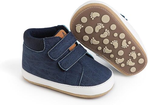 Baby Boys Girls Shoes Infant Sneakers First Walking Shoes Boys Girls Infant Sneakers Crib Shoes Breathable Lightweight Slip On Shoes in Saudi Arabia