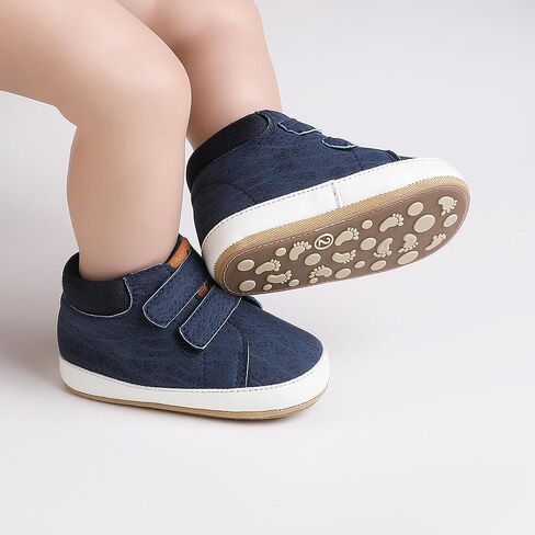 Baby Boys Girls Shoes Infant Sneakers First Walking Shoes Boys Girls Infant Sneakers Crib Shoes Breathable Lightweight Slip On Shoes in Saudi Arabia