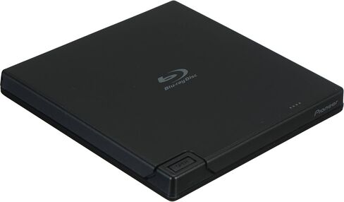 Pioneer BDR-XD05B 6x Slim Portable USB 3.0 Blu-Ray Burner (Black) - Supports BDXL/BD/DVD/CD - Bonus CyberLink Media Suite 10 Windows Software in Saudi Arabia