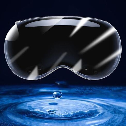 واقي شاشة Apple Vision Pro، طبقة حماية كاملة للشاشة منحنية ثلاثية الأبعاد من البولي يوريثان اللدن بالحرارة (TPU) مرنة عالية الدقة خالية من الفقاعات لصيانة Apple Vision Pro، والصيانة in Saudi Arabia