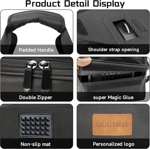 حقيبة حمل مكبر الصوت مقاس 21 بوصة × 10 بوصة × 10 بوصة مصممة لـ JBL PartyBox On The Go علبة تخزين متعددة الوظائف لمكبر الصوت in Kuwait