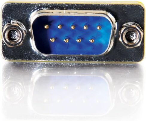 C2G/Cables to Go 02782 DB9 M/M Serial RS232 Mini Gender Changer (Coupler) in Saudi Arabia