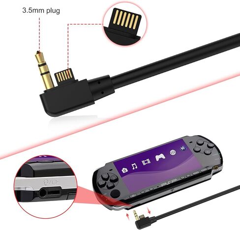 كابل PSP AV، كابل مكون لمخرج AV لجهاز Sony PSP إلى HDTV، محول فيديو HDTV HD AV TV لجهاز Sony PSP 2000 3000 in Kuwait