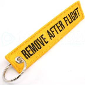 Rotary13B1 REMOVE AFTER FLIGHT - Keychain - YELLOW