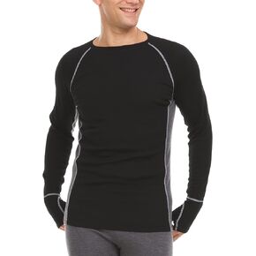 Minus33 Merino Wool Woolverino Men's Midweight Long Sleeve Crew - 85% Merino Wool, 13% Nylon, 2% Spandex