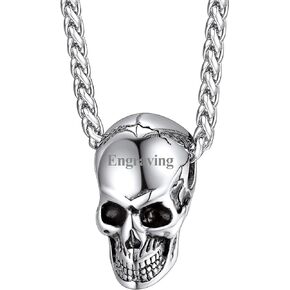 FaithHeart Cremation Urn Necklace for Ashes for Men Women Stainless Steel Memorial Jewelry with Delicate Packaging