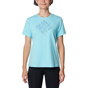 Columbia Women's Sun Trek Ss Graphic Tee