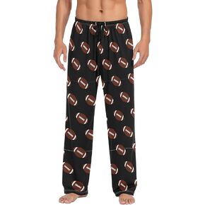 panksolu Red Rooster Retro Pajama Pants Men's Lounge Pants Straight-Fit Men Pajama Bottoms