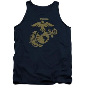 US Marine Corps Gold Emblem Unisex Adult Tank Top for Men and Women