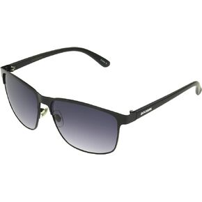 Dockers Men's Carter Sunglasses Square, Black, 54mm