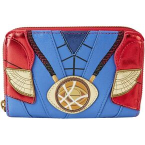 Loungefly Marvel Metallic Doctor Strange Zip Around Wallet