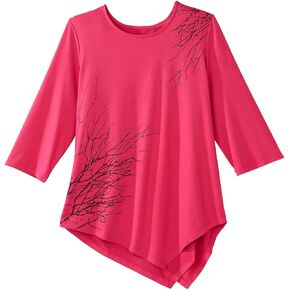 Women’s Open-Back Adaptive Asymmetrical Hem Top