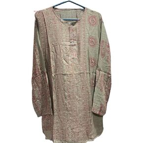 Handmade Fine Rayon Kurti For Men & Women Traditional Loose Fit Classic Beach Wear Kurta BY SHIVAM ARTS EXPORT.