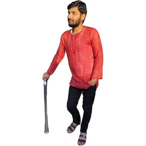 كورتي رايون فاخر مصنوع يدويًا للرجال والنساء، ملابس شاطئ كلاسيكية فضفاضة تقليدية، كورتا من SHIVAM ARTS EXPORT. in Kuwait