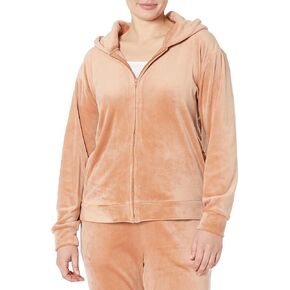 Amazon Essentials Women's Slim Fit Velour Hoodie (Previously Amazon Aware)