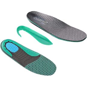 Orthofeet Orthotic Insoles for Plantar Fasciitis, Heel Spurs & Aching Feet - Men’s Arch Support Shoe Insert