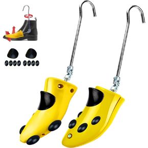 Boot Stretcher Men Women,2 Pack Adjustable Shoe Stretcher Boot Stretchers for Cowboy Boots, Suitable for Left and Right Thick and Wide Feet (7-12)