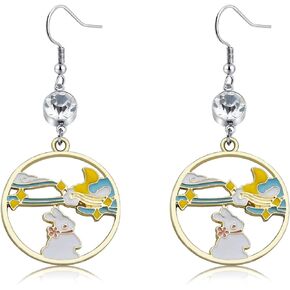 Bunny Earring Animal Jewelry Rabbit lovers Gift Bunny Gift Rabbit Earrings Easter Gift Birthday Friendship Gift Pet Jewelry