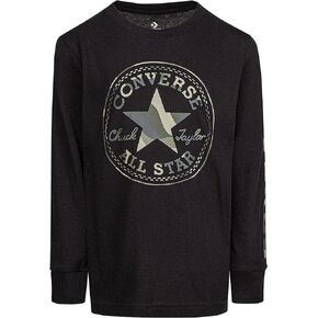 Converse Boy's Camo Long Sleeve Tee (Little Kids)