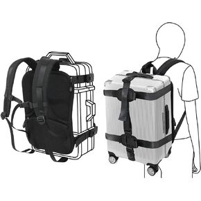 Hardcase/Carry On Trolley Luggage Backpack Conversion System Adjustable Strap