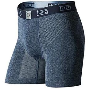Turq Mens Underwear Boxer Brief | Chafe Free, Moisture Wicking, Athletic & Swimming Underwear for Men w/Paradise Pouch