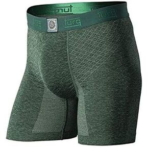 Turq Mens Underwear Boxer Brief | Chafe Free, Moisture Wicking, Athletic & Swimming Underwear for Men w/Paradise Pouch