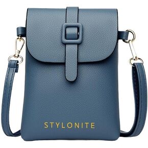 Women Girls Small Medium Crossbody Messenger Bag Cell Phone Wallet Shoulder Purse Ladies Smart Pockets Zipper