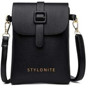 النساء الفتيات الصغيرة المتوسطة Crossbody حقيبة رسول الهاتف الخليوي محفظة الكتف محفظة السيدات جيوب ذكية سستة