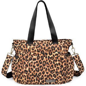 CLOUDMUSIC Crossbody Bags Shoulder Tote Handbag Nylon With Straps Waterproof Multi Bottle Pockets For Women Trendy