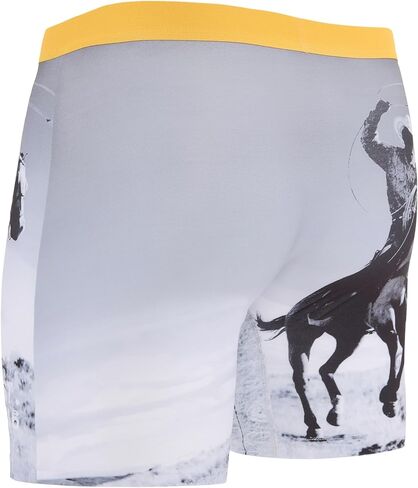 COCO BRANDS Yellowstone Men's Boxer Briefs - No Fly, Anti-Chafing Stitching, Comfort Shaped/Cotton Lined Crotch in Saudi Arabia