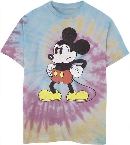 Disney Kids Characters Mightiest Mouse Boys Short Sleeve Tee Shirt, BLU/PNK/LY, Small in Saudi Arabia