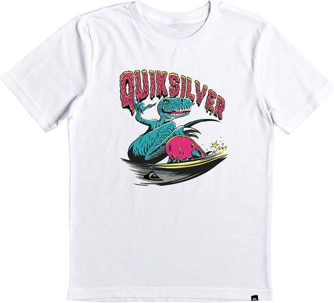 Quiksilver Boy's Dinos Ride Tee Shirt, White 233 in Saudi Arabia