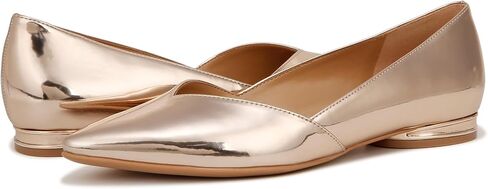 Naturalizer Women's Havana Ballet Flat, Rose Gold Leather, 7.5 in Saudi Arabia